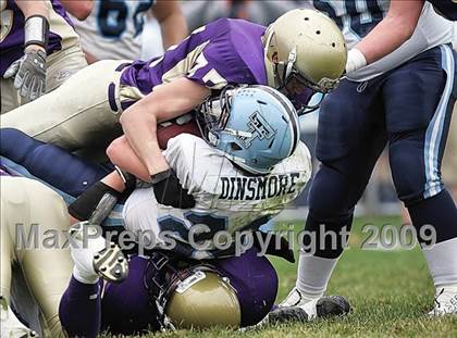 Thumbnail 2 in Triopia @ Routt Catholic (IHSA Class 1A Quarterfinal) photogallery.