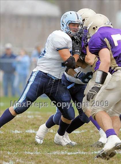 Thumbnail 2 in Triopia @ Routt Catholic (IHSA Class 1A Quarterfinal) photogallery.