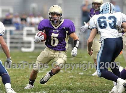 Thumbnail 2 in Triopia @ Routt Catholic (IHSA Class 1A Quarterfinal) photogallery.