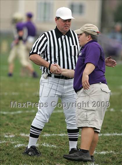 Thumbnail 1 in Triopia @ Routt Catholic (IHSA Class 1A Quarterfinal) photogallery.