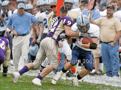 Thumbnail 3 in Triopia @ Routt Catholic (IHSA Class 1A Quarterfinal) photogallery.