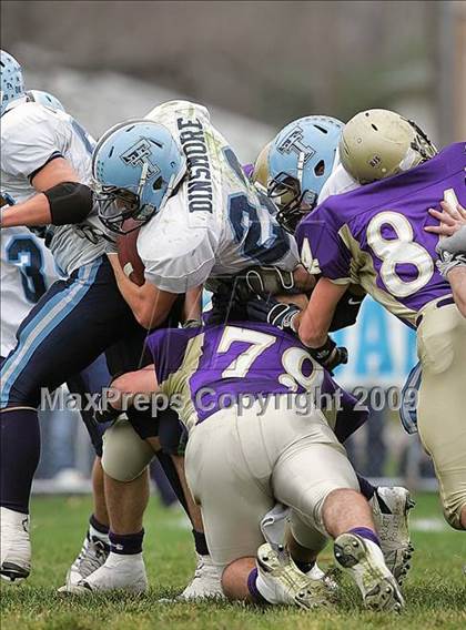 Thumbnail 3 in Triopia @ Routt Catholic (IHSA Class 1A Quarterfinal) photogallery.