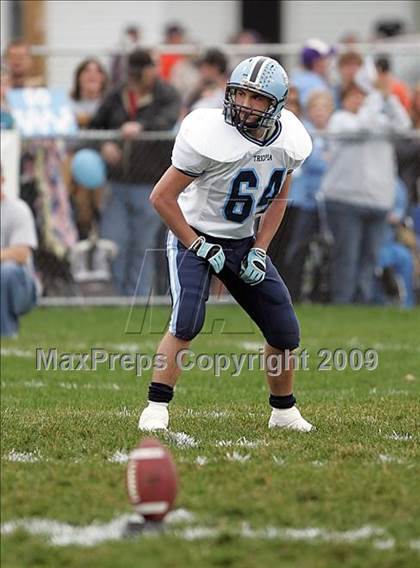 Thumbnail 2 in Triopia @ Routt Catholic (IHSA Class 1A Quarterfinal) photogallery.