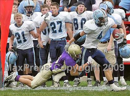 Thumbnail 2 in Triopia @ Routt Catholic (IHSA Class 1A Quarterfinal) photogallery.