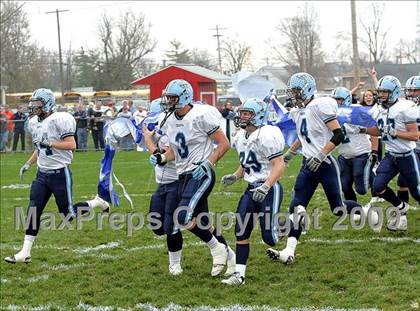 Thumbnail 3 in Triopia @ Routt Catholic (IHSA Class 1A Quarterfinal) photogallery.