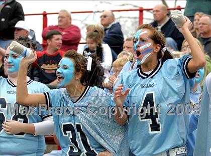 Thumbnail 2 in Triopia @ Routt Catholic (IHSA Class 1A Quarterfinal) photogallery.