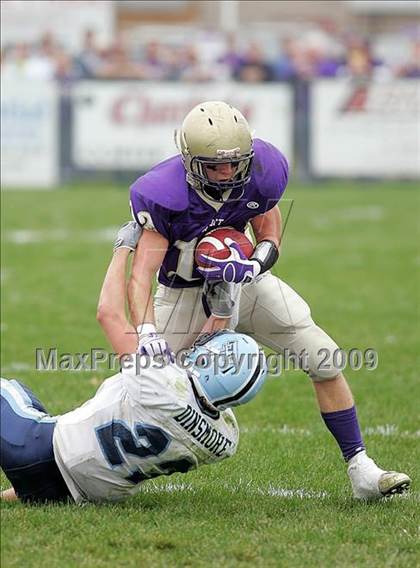 Thumbnail 2 in Triopia @ Routt Catholic (IHSA Class 1A Quarterfinal) photogallery.