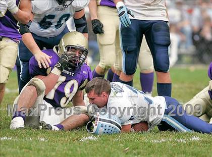 Thumbnail 3 in Triopia @ Routt Catholic (IHSA Class 1A Quarterfinal) photogallery.