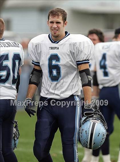 Thumbnail 3 in Triopia @ Routt Catholic (IHSA Class 1A Quarterfinal) photogallery.