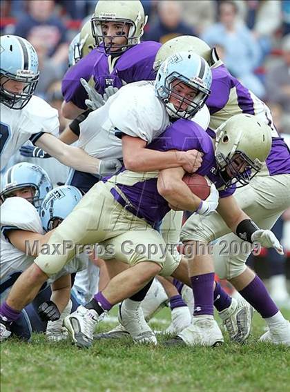 Thumbnail 2 in Triopia @ Routt Catholic (IHSA Class 1A Quarterfinal) photogallery.