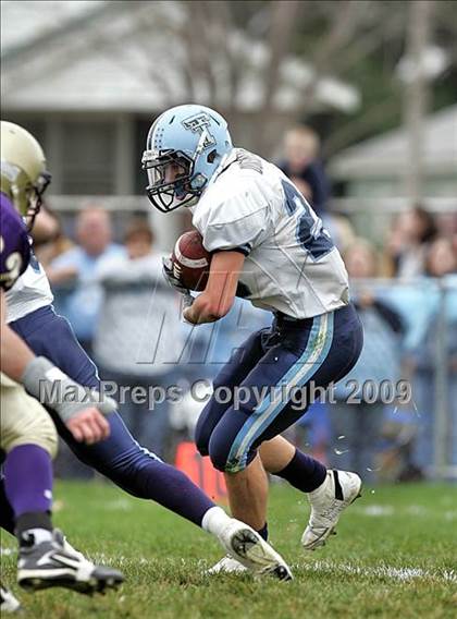 Thumbnail 2 in Triopia @ Routt Catholic (IHSA Class 1A Quarterfinal) photogallery.