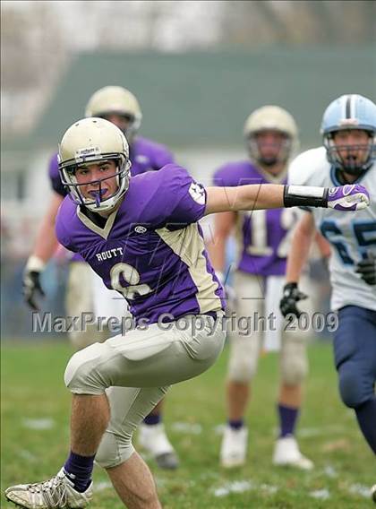 Thumbnail 2 in Triopia @ Routt Catholic (IHSA Class 1A Quarterfinal) photogallery.
