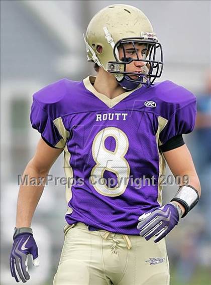 Thumbnail 2 in Triopia @ Routt Catholic (IHSA Class 1A Quarterfinal) photogallery.