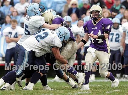 Thumbnail 3 in Triopia @ Routt Catholic (IHSA Class 1A Quarterfinal) photogallery.
