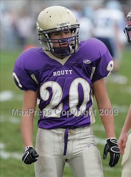 Thumbnail 3 in Triopia @ Routt Catholic (IHSA Class 1A Quarterfinal) photogallery.