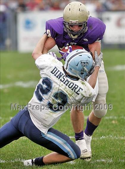 Thumbnail 3 in Triopia @ Routt Catholic (IHSA Class 1A Quarterfinal) photogallery.