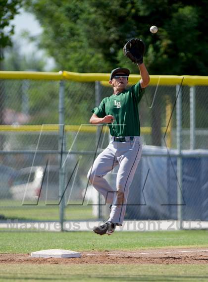 Thumbnail 2 in Liberty @ Bakersfield Christian (CIF CS D4 Quarterfinal) photogallery.