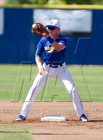 Thumbnail 1 in Liberty @ Bakersfield Christian (CIF CS D4 Quarterfinal) photogallery.