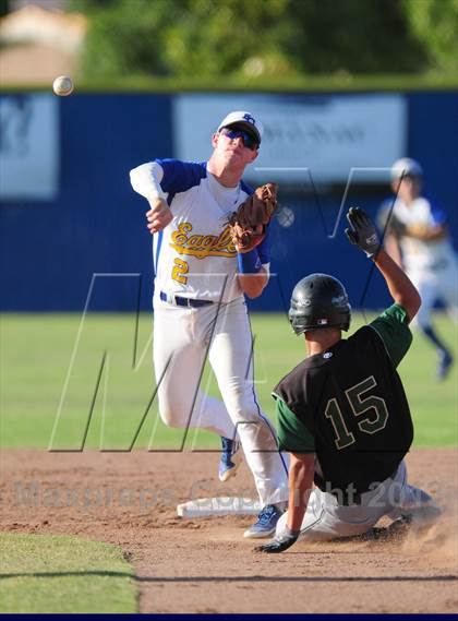Thumbnail 3 in Liberty @ Bakersfield Christian (CIF CS D4 Quarterfinal) photogallery.