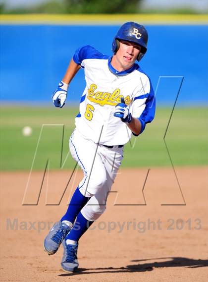 Thumbnail 3 in Liberty @ Bakersfield Christian (CIF CS D4 Quarterfinal) photogallery.