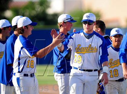 Thumbnail 2 in Liberty @ Bakersfield Christian (CIF CS D4 Quarterfinal) photogallery.