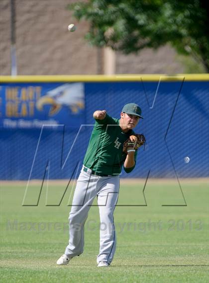 Thumbnail 1 in Liberty @ Bakersfield Christian (CIF CS D4 Quarterfinal) photogallery.
