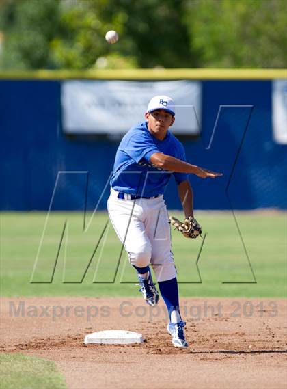 Thumbnail 1 in Liberty @ Bakersfield Christian (CIF CS D4 Quarterfinal) photogallery.