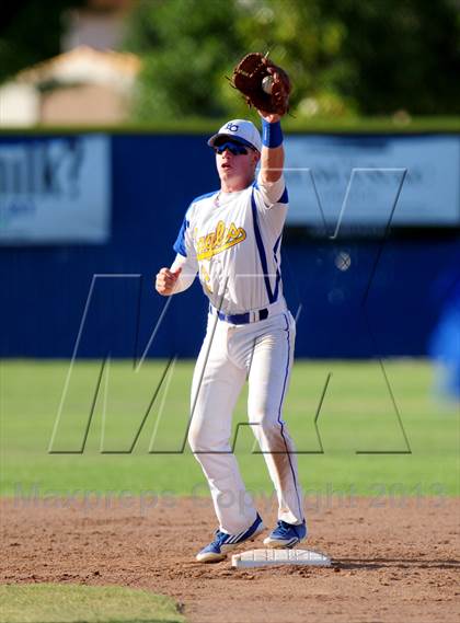 Thumbnail 1 in Liberty @ Bakersfield Christian (CIF CS D4 Quarterfinal) photogallery.