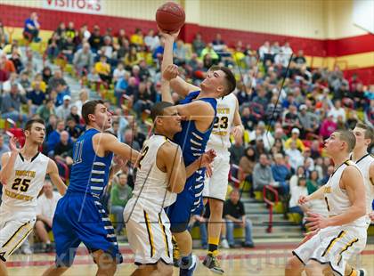 Thumbnail 1 in Hempfield Area vs. North Allegheny (WPIAL Class AAAA Quarterfinal) photogallery.