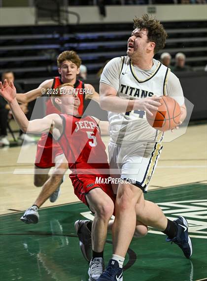 Thumbnail 3 in South Webster vs. Notre Dame (OHSAA DIV VII REGIONAL FINAL) photogallery.
