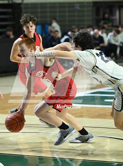 Thumbnail 3 in South Webster vs. Notre Dame (OHSAA DIV VII REGIONAL FINAL) photogallery.