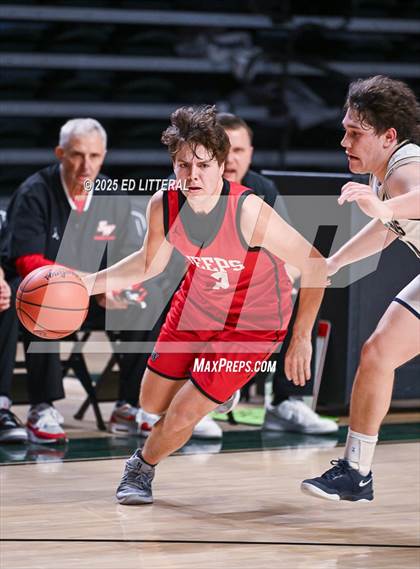 Thumbnail 3 in South Webster vs. Notre Dame (OHSAA DIV VII REGIONAL FINAL) photogallery.