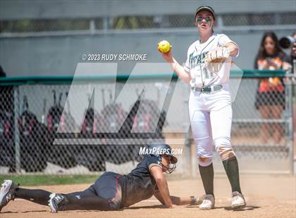 Thumbnail 1 in Oaks Christian @ Poway (2023 CIF SoCal Softball Championships) photogallery.