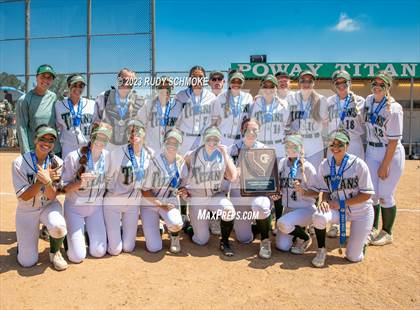 Thumbnail 1 in Oaks Christian @ Poway (2023 CIF SoCal Softball Championships) photogallery.