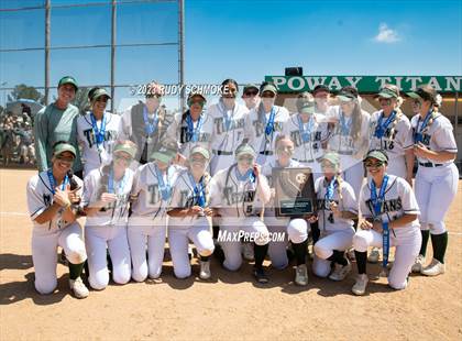 Thumbnail 3 in Oaks Christian @ Poway (2023 CIF SoCal Softball Championships) photogallery.