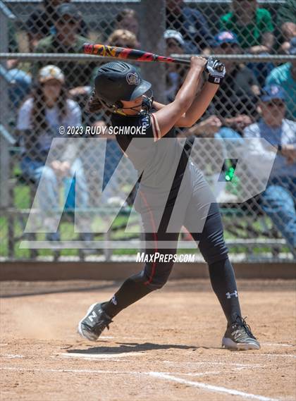 Thumbnail 2 in Oaks Christian @ Poway (2023 CIF SoCal Softball Championships) photogallery.