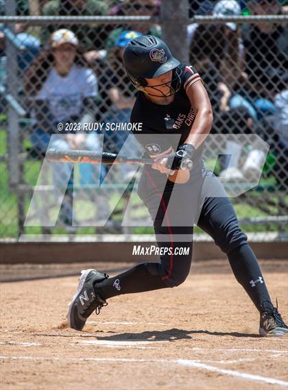 Thumbnail 2 in Oaks Christian @ Poway (2023 CIF SoCal Softball Championships) photogallery.