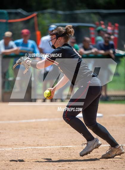 Thumbnail 1 in Oaks Christian @ Poway (2023 CIF SoCal Softball Championships) photogallery.