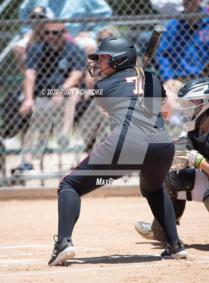 Thumbnail 3 in Oaks Christian @ Poway (2023 CIF SoCal Softball Championships) photogallery.