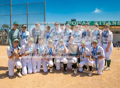 Thumbnail 3 in Oaks Christian @ Poway (2023 CIF SoCal Softball Championships) photogallery.