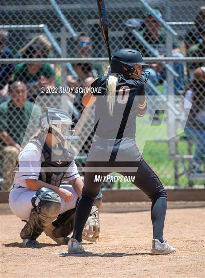 Thumbnail 2 in Oaks Christian @ Poway (2023 CIF SoCal Softball Championships) photogallery.