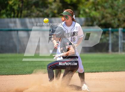 Thumbnail 1 in Oaks Christian @ Poway (2023 CIF SoCal Softball Championships) photogallery.