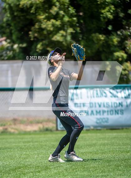 Thumbnail 3 in Oaks Christian @ Poway (2023 CIF SoCal Softball Championships) photogallery.