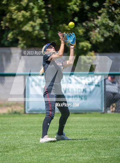 Thumbnail 1 in Oaks Christian @ Poway (2023 CIF SoCal Softball Championships) photogallery.
