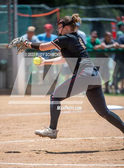 Thumbnail 3 in Oaks Christian @ Poway (2023 CIF SoCal Softball Championships) photogallery.