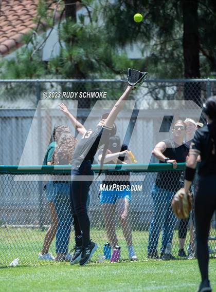 Thumbnail 1 in Oaks Christian @ Poway (2023 CIF SoCal Softball Championships) photogallery.