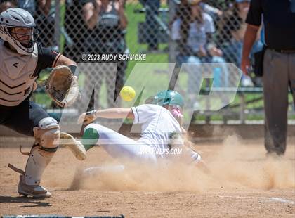 Thumbnail 3 in Oaks Christian @ Poway (2023 CIF SoCal Softball Championships) photogallery.
