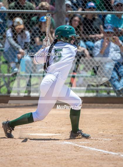 Thumbnail 3 in Oaks Christian @ Poway (2023 CIF SoCal Softball Championships) photogallery.
