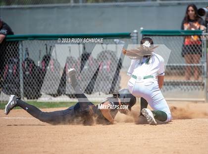 Thumbnail 3 in Oaks Christian @ Poway (2023 CIF SoCal Softball Championships) photogallery.