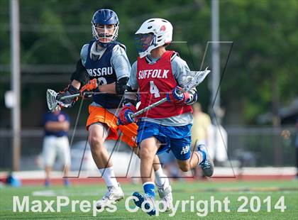 Thumbnail 1 in Nassau vs Suffolk (Long Island Showcase, Rising Seniors) photogallery.